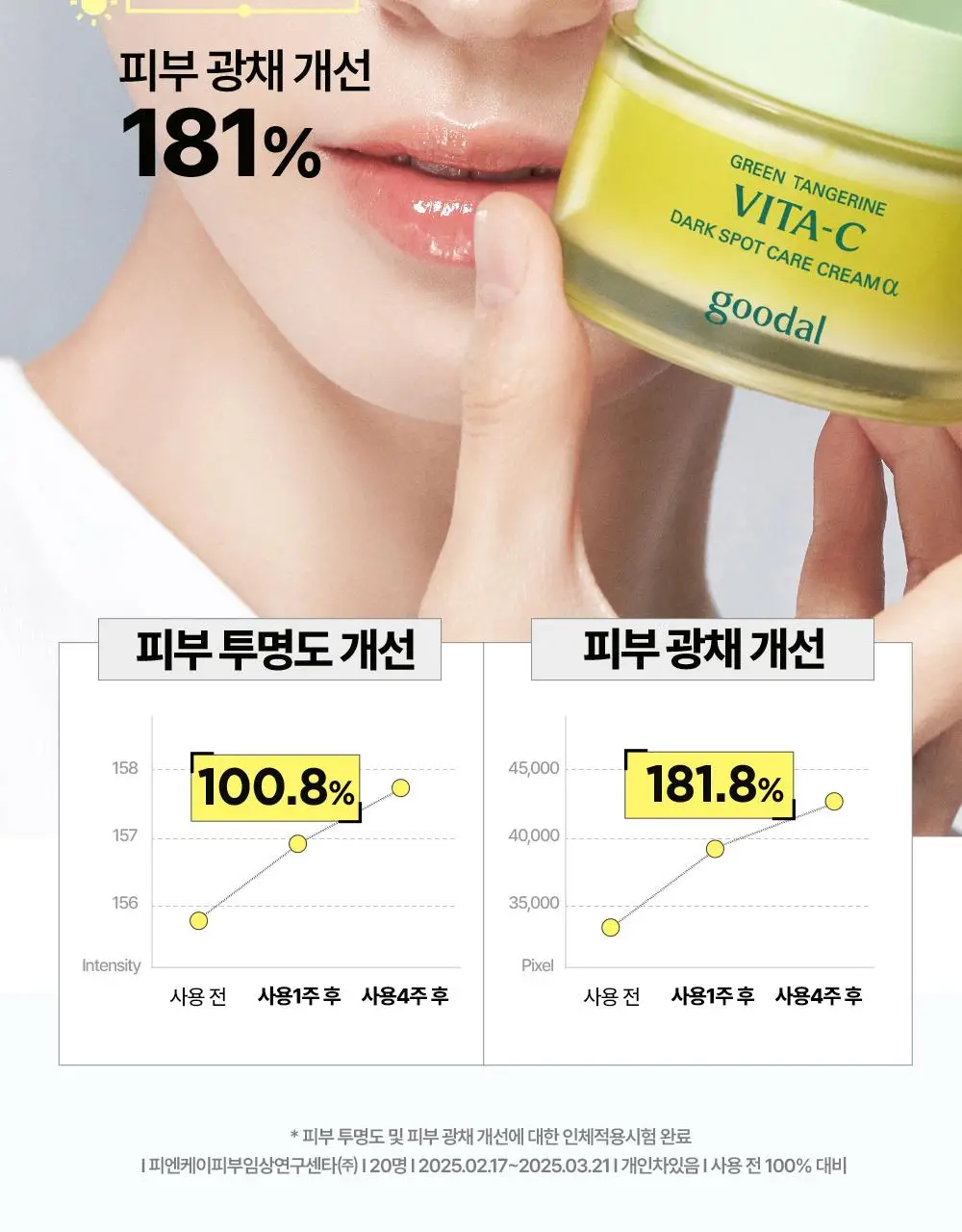 [비타캡슐/착색이별] 구달 청귤 비타C 잡티케어 크림 알파 75ml 기획 (+25ml) 상세페이지 35